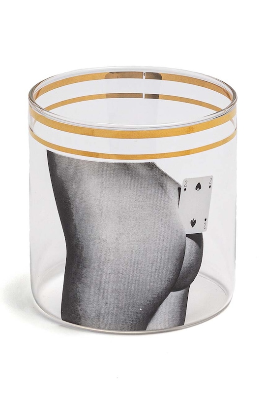 Склянка Seletti Two of Spades барвистий 15984