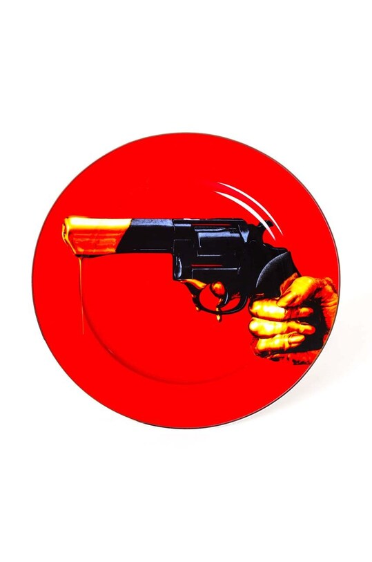 Тарелка Seletti Revolver мультиколор 16917
