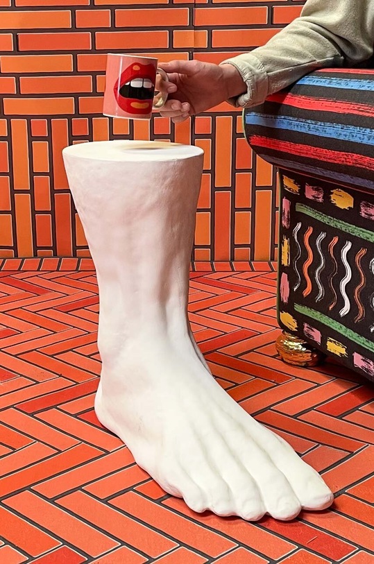 Stůl Seletti Colossus 18610 bílá