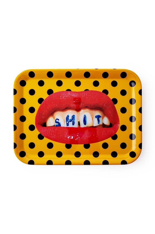 Декоративный поднос Seletti Shit мультиколор 19032