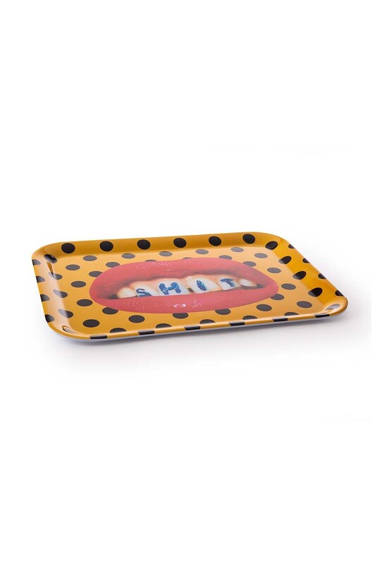 Декоративний піднос Seletti Shit 19032 барвистий AA00
