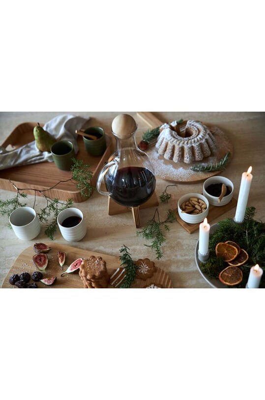 Καράφα για ζεστό κρασί με πιατάκι Sagaform Nature πολύχρωμο 5018364