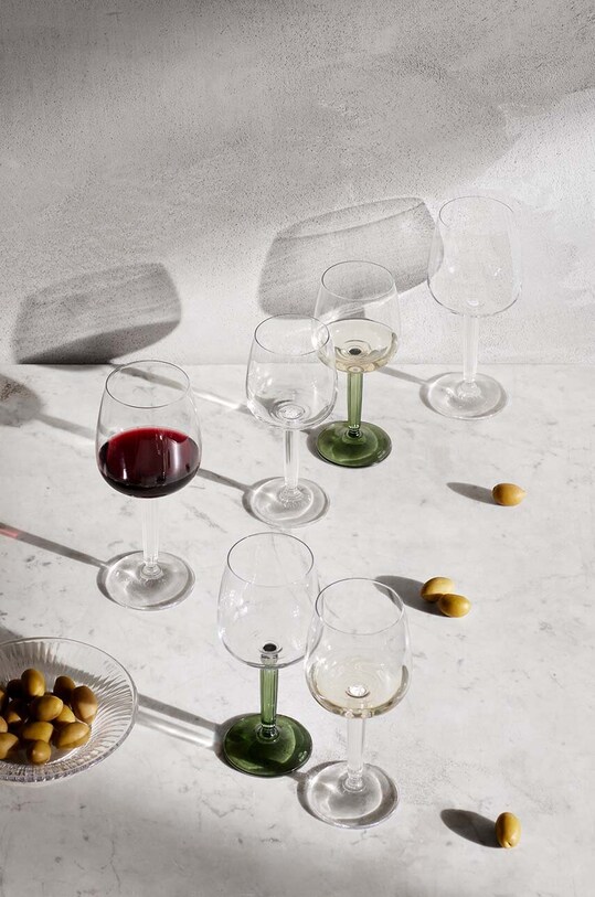 Κουζίνα και μπαρ Σετ ποτηριών κρασιού Kähler Hammershoi 350 ml 2-pack 693074 πολύχρωμο