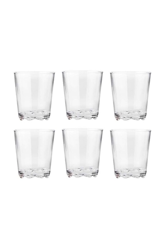 Stelton zestaw szklanek Glacier 250 ml 6-pack transparentny 640