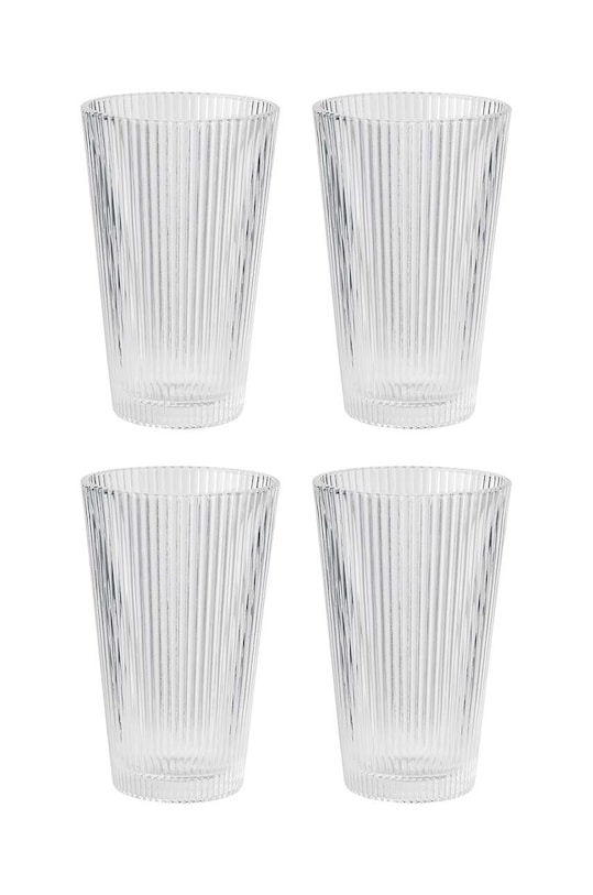 Stelton zestaw szklanek Pilastro 350 ml 4-pack transparentny x.508