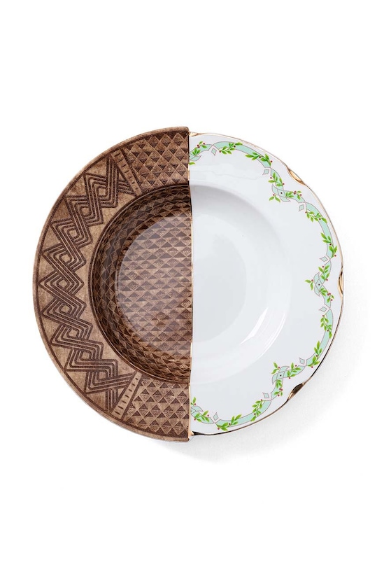 Seletti talerz głęboki Hybrid Malao multicolor 9133