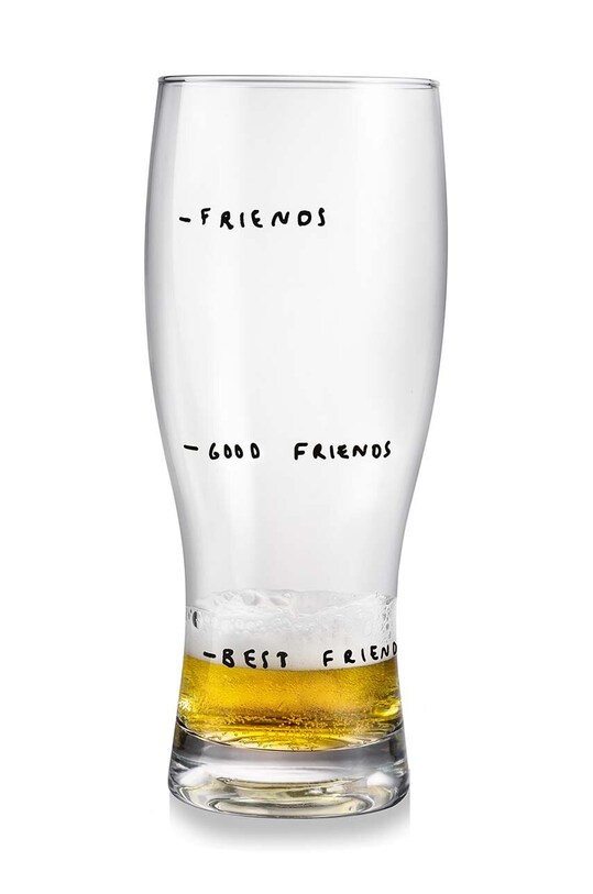 Кухоль для пива Donkey Glass of Friendship прозорий 210816