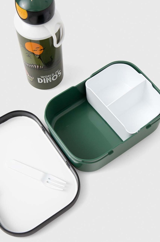 Mepal zestaw dziecięcy lunchbox i butelka Lunch Set Campus 107410165381 zielony AA00