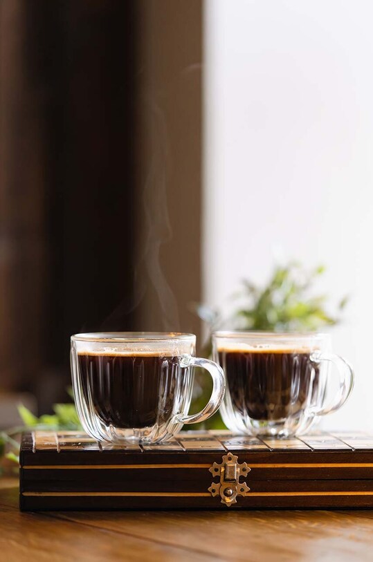 Набор стаканов Vialli Design Tulip 350 ml 2 шт прозрачный 8791