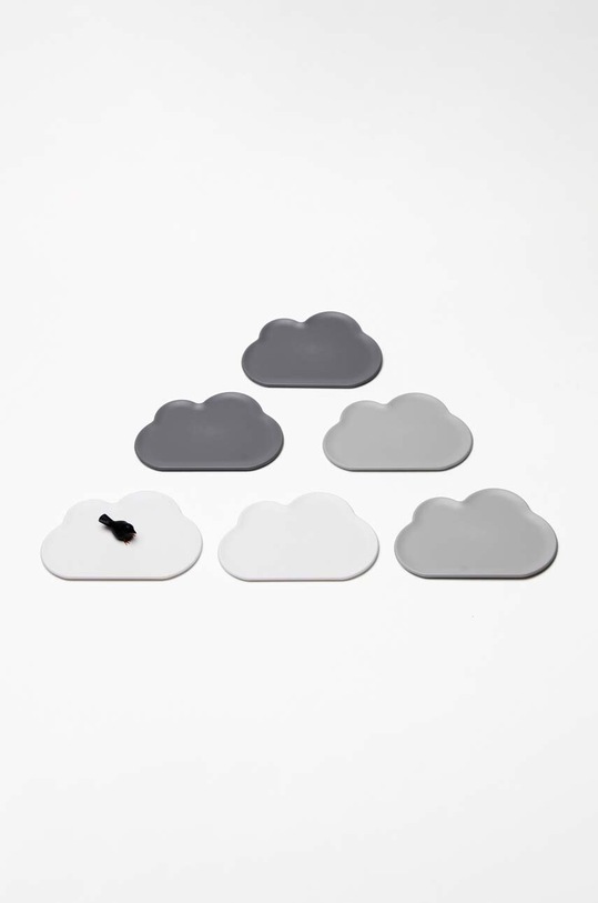 Kuchnia i bar Qualy zestaw podkładek 6-pack MIX.10257.MX szary