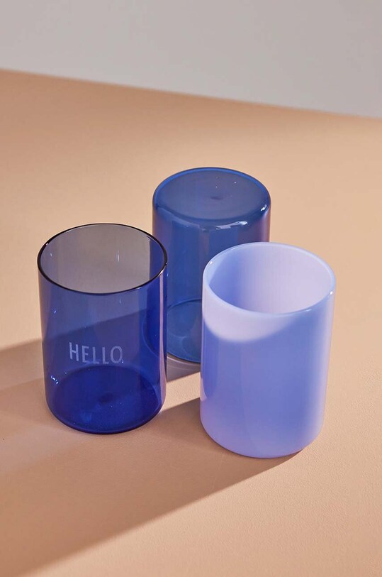 Склянка Design Letters Milky Favourite Drinking 10106003MILKBLUE блакитний AA00