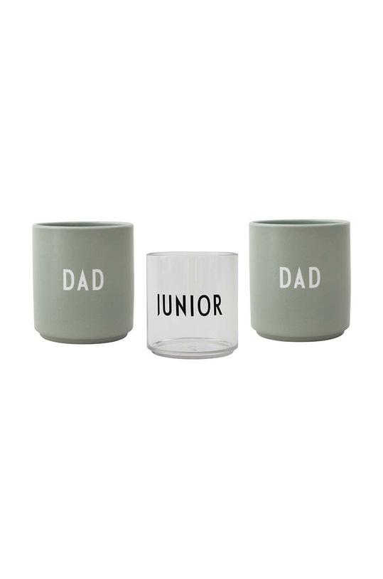Cucina e Bar Design Letters set tazze Family Gift Box pacco da 3 10101010FAMILY multicolore