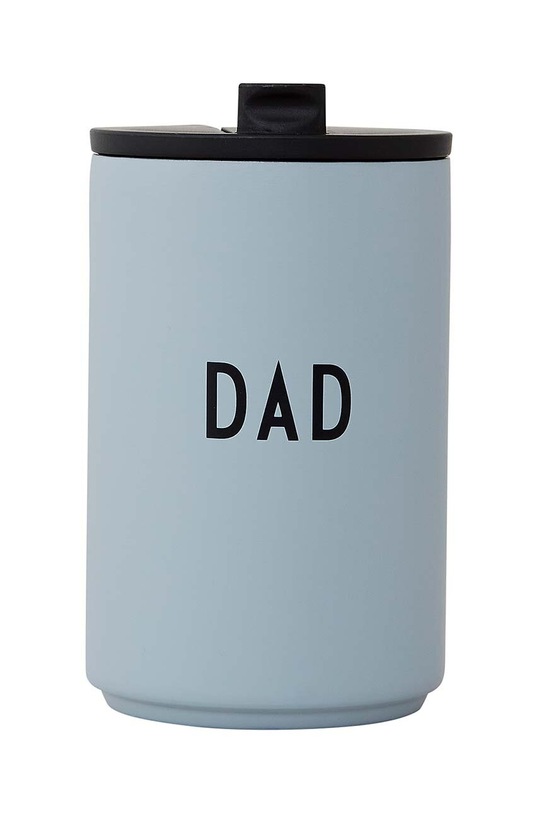 Design Letters kubek termiczny Thermo/Insulated Cup niebieski 30101003LGTGREYDAD