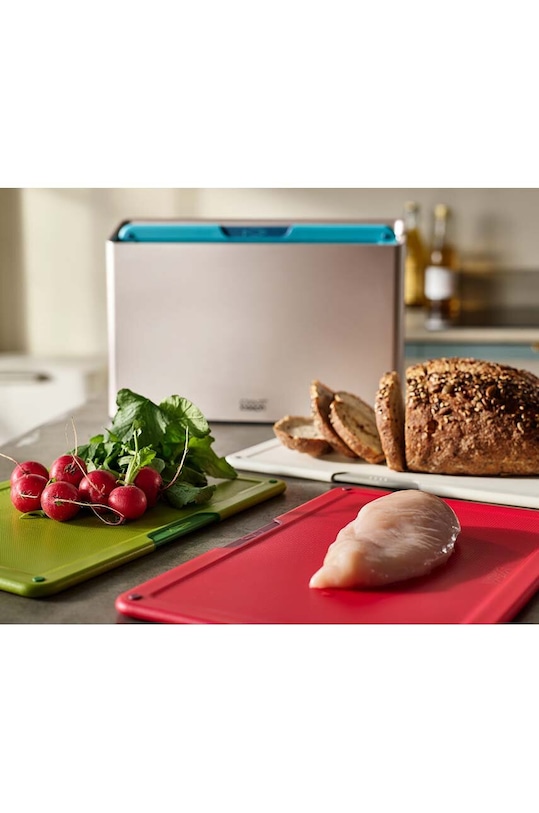 Joseph Joseph set de plăci de tăiat cu organizator Folio Icon 4-pack 60230 gri AA00