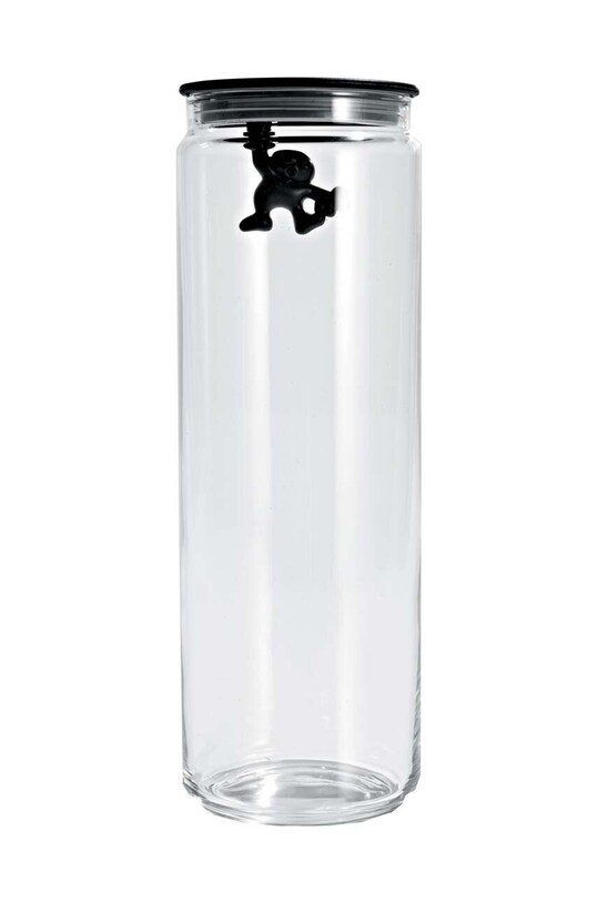 Контейнер з кришкою Alessi Gianni 2 L чорний AMDR08.B