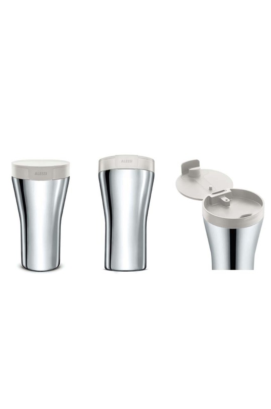 Термочаша Alessi Caffa GIA24.W бял AA00