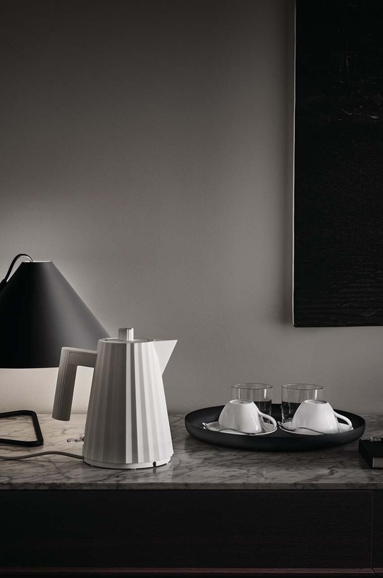 Alessi storcător de citrice Plissé alb MDL07.W