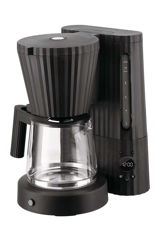 Alessi espressor de cafea Plisse 1,5 L negru MDL14.B
