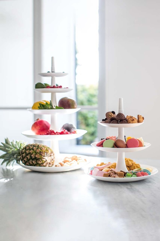 Talířový stojan Koziol 3180525 bílá AA00