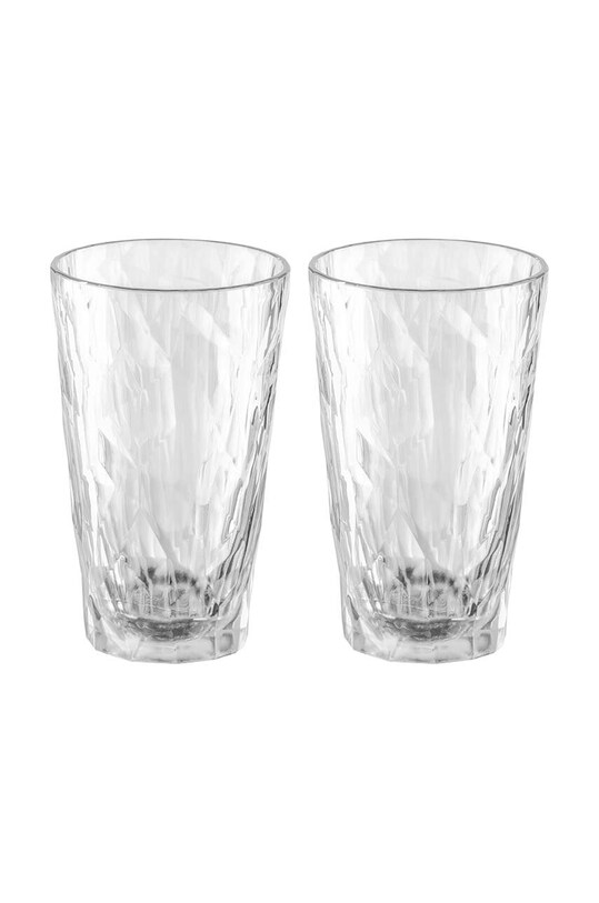 Koziol set de pahare Club No.6 Superglas 2-pack transparent 4406535
