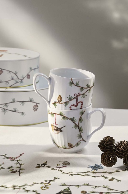 Σαλόνι και υπνοδωμάτιο Σετ κουτιών αποθήκευσης Kähler Christmas Storage 2-pack 693212 πολύχρωμο