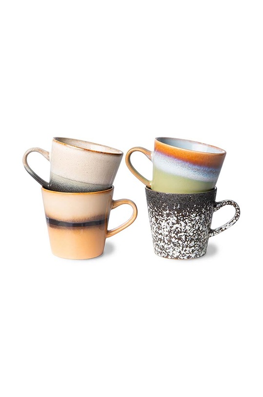 Hkliving zestaw kubków 4-pack multicolor ACE7041
