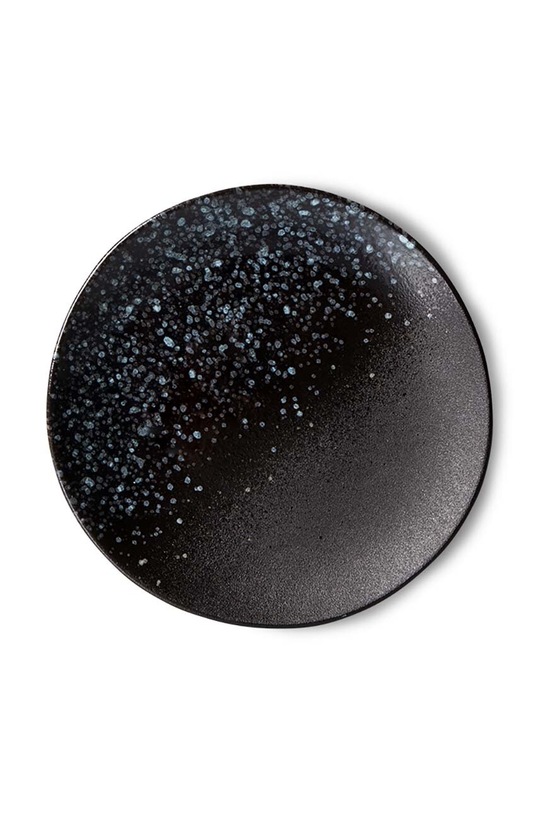 Hkliving set de farfurii pentru desert 2-pack negru ACE7071