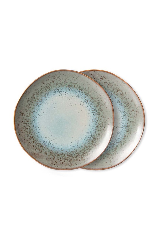 Hkliving un set de farfurii 2-pack multicolor ACE7077