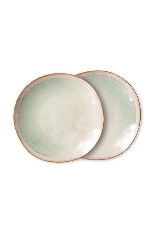 Hkliving un set de farfurii 2-pack bej ACE7075