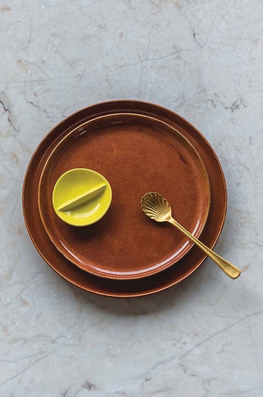 Bucătărie și bar Urban Nature Culture set de linguri Spoon Gold 4-pack 105074 galben