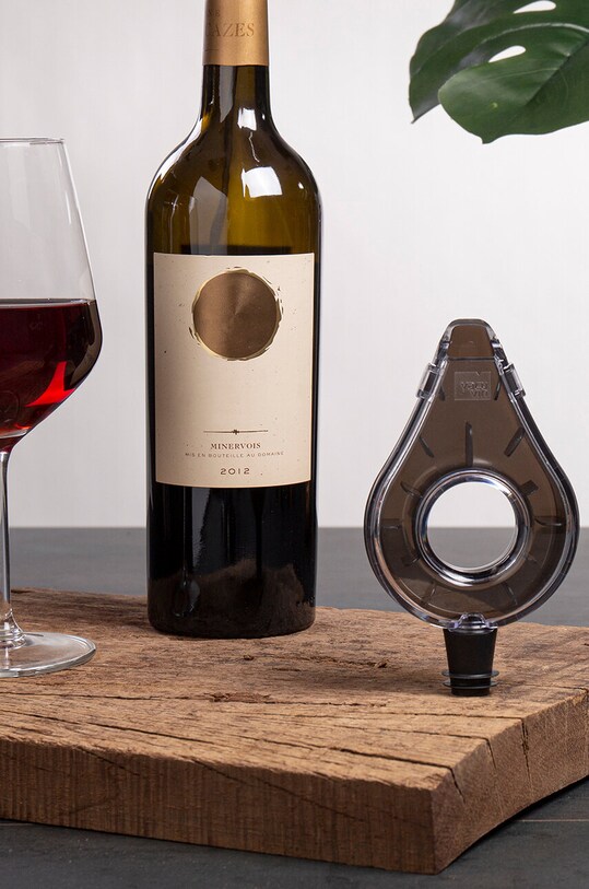 Prozračivač za vino Vacu Vin 1854660 siva