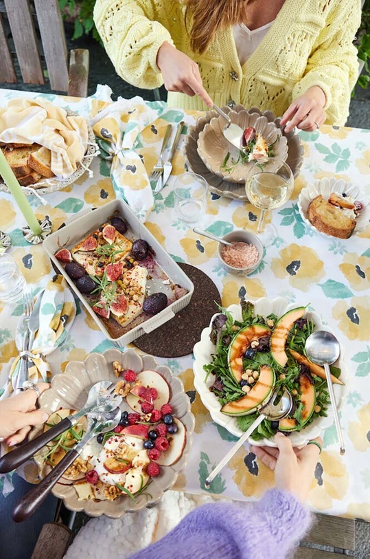 Salátové lžíce Sagaform Estelle 2-pack šedá 5018427