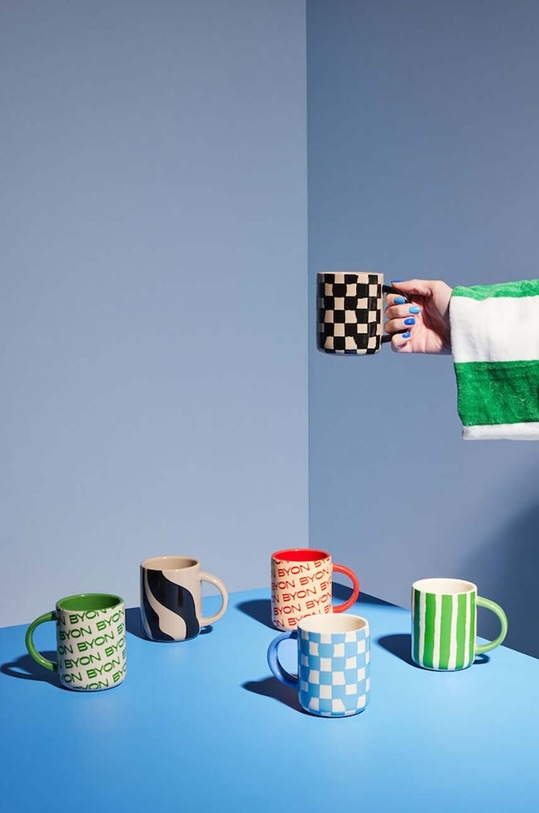 Kuhinja i bar Šalica Byon Liz Check 5283907501 šarena