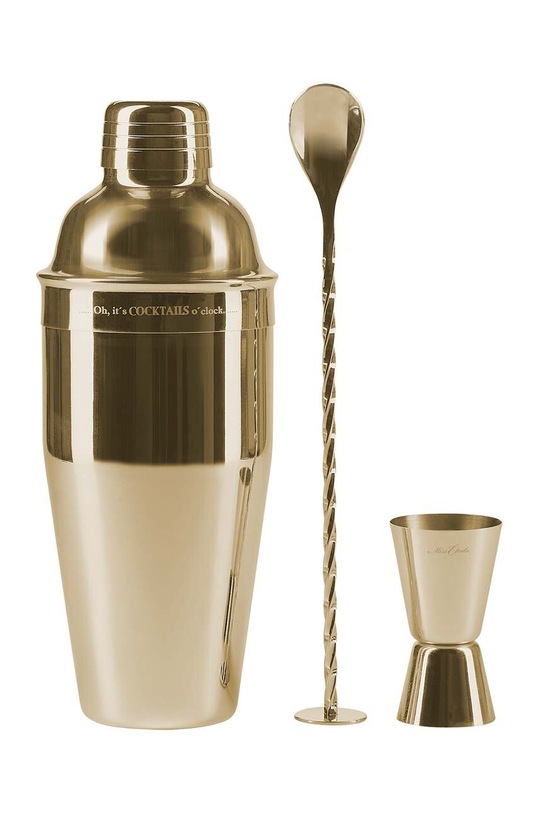 Barmanská súprava Miss Etoile 3-pak žltá 4974970