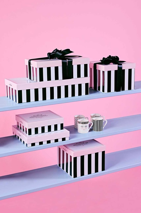 Miss Etoile set de căni cu suport 4-pack 4976088 multicolor AA00