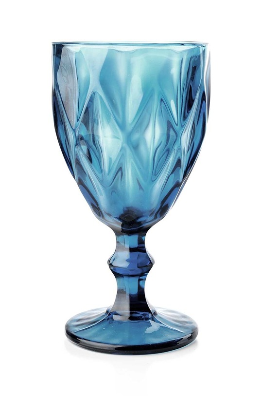 Affek Design set de pahare de vin Elise Blue 300 ml 6-pack albastru HTID3817