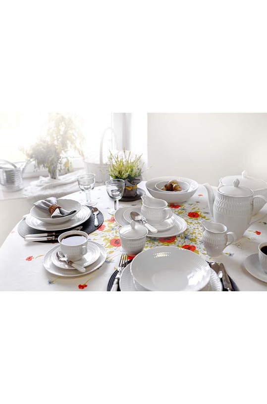 Ćmielów servizio da tavola per 6 persone Sofia 25-pack 1025881020001 bianco AA00