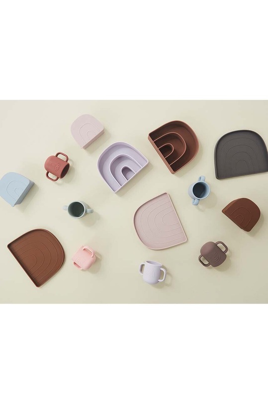 OYOY cană pentru bebelusi Kappu Cup 2-pack M107083 gri AA00