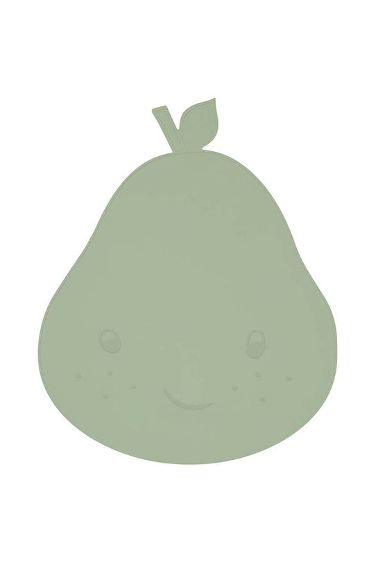 Podložka pod tanier OYOY Yummy Pear zelená M107327