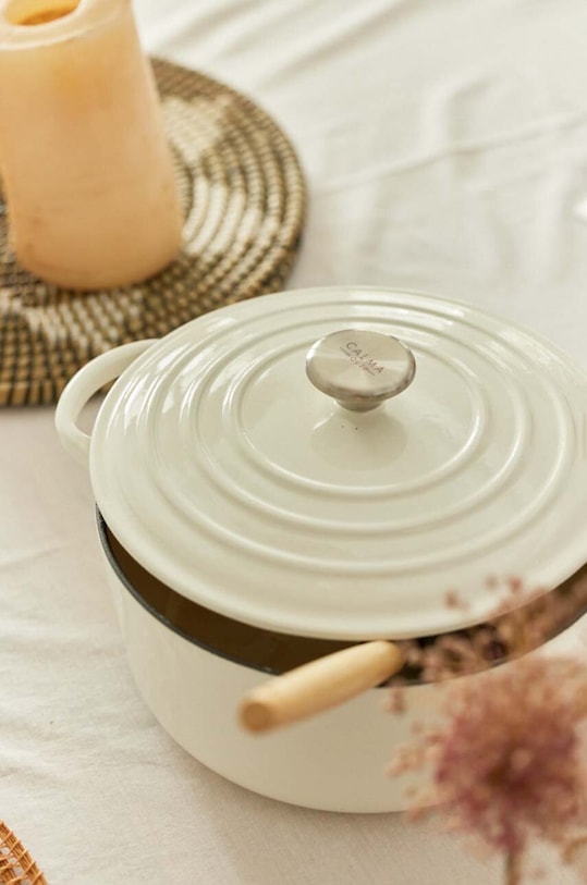 Calma House pentola con coperchio Noona NONNA.C24.BCO bianco AA00