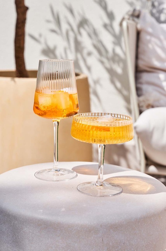 Bucătărie și bar S|P Collection set de pahare de șampanie Ray 4-pack 856046 transparent