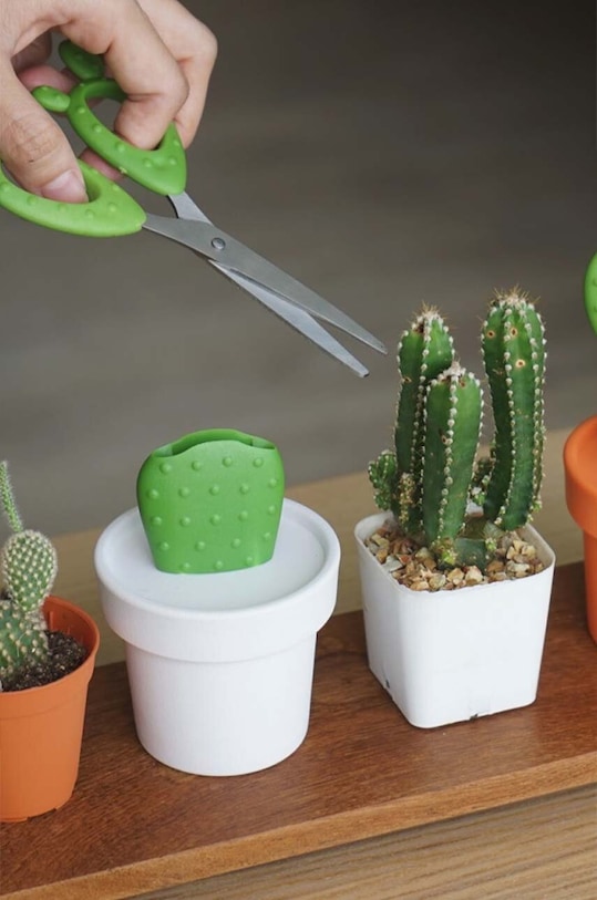 Qualy olló állvánnyal 10282.OR.GN többszínű AA00