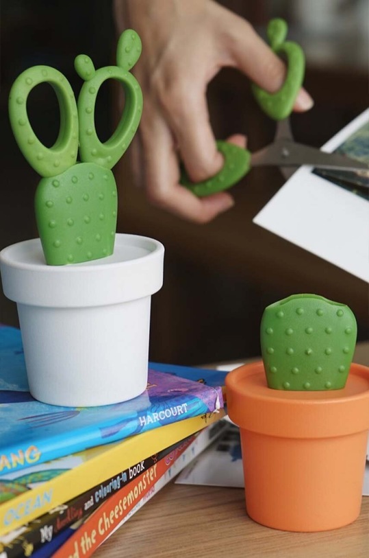 Lifestyle Qualy olló állvánnyal 10282.OR.GN többszínű