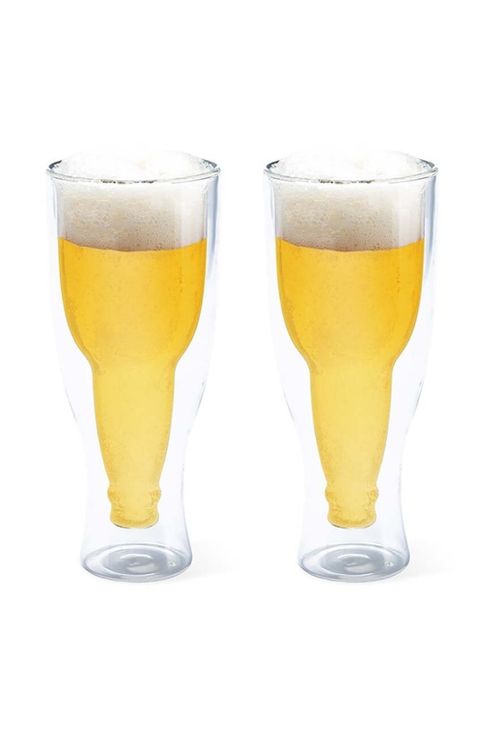 Sada půllitrů na pivo Balvi 2-pack 24057 průhledná AA00