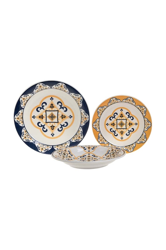 set farfurii pentru 6 persoane 18-pack multicolor 3.60.030.0002