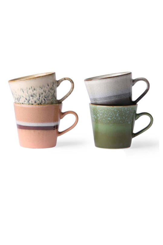 Hkliving zestaw kubków 4-pack multicolor ACE6864