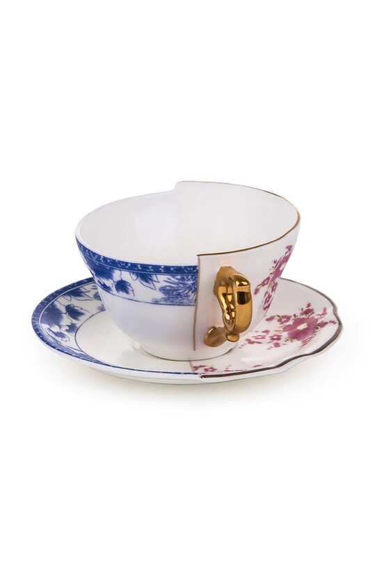 Seletti filiżanka ze spodkiem Zenobia multicolor 9746