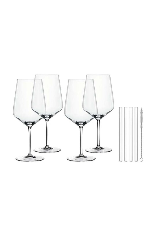 Sada kokteilových pohárov so slamkami Nachtmann Coctail Spritz 4-pak priesvitná 105438