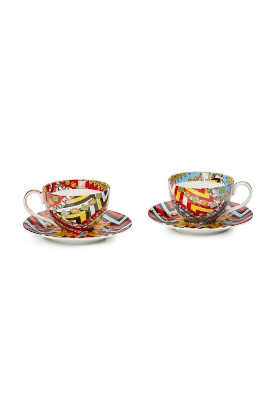 Palais Royal zestaw filiżanek ze spodkami 2-pack multicolor 1037130