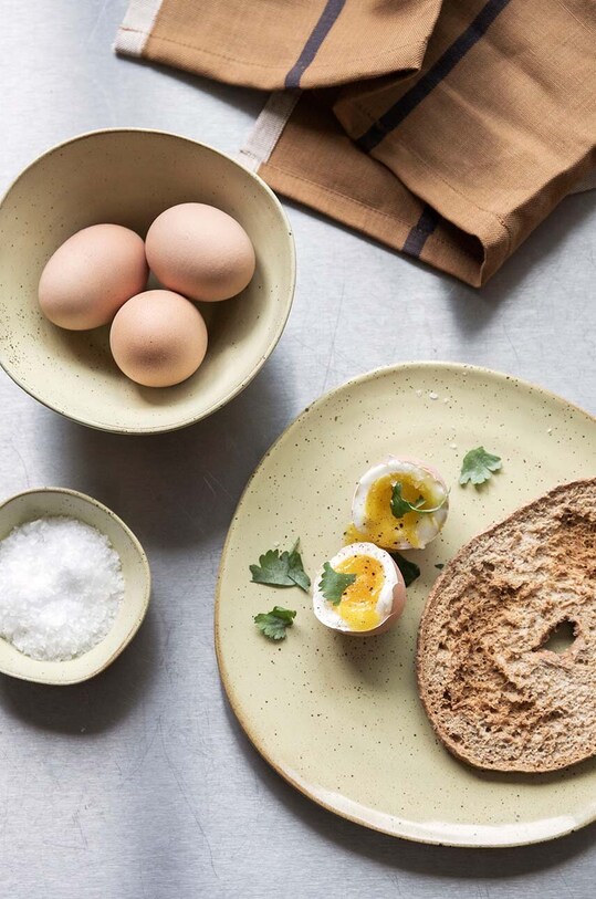 Ferm Living miska Flow S 1102342846 żółty AA00